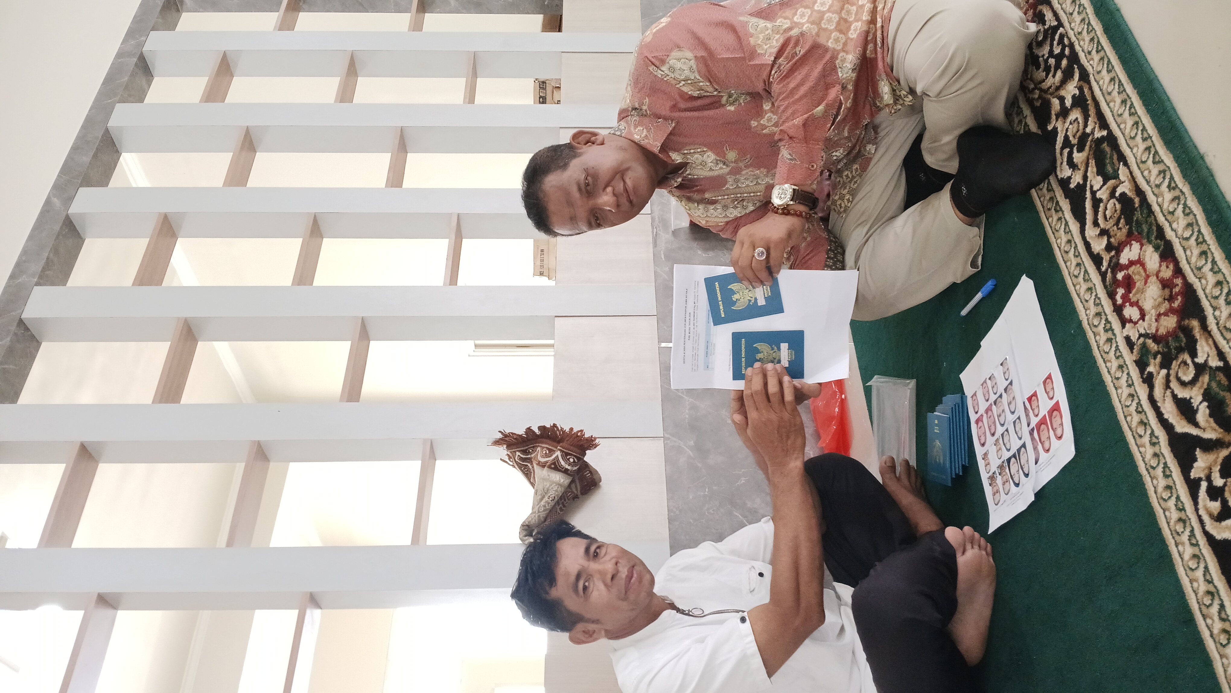 Foto serah terima