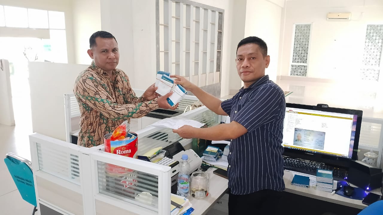 Foto serah terima