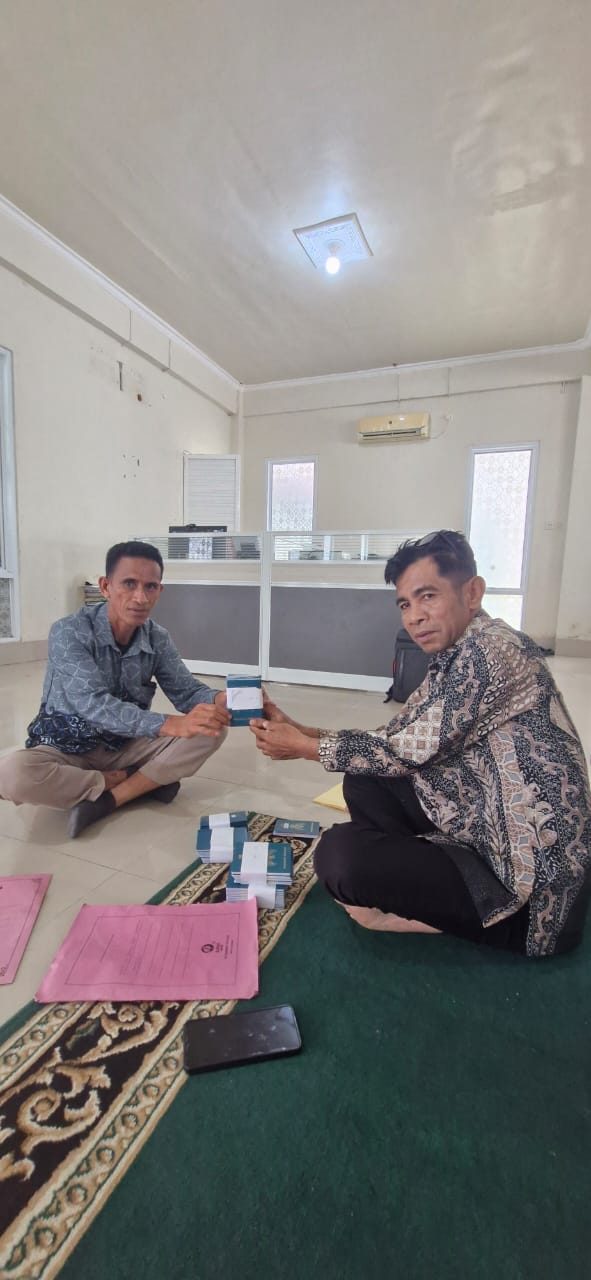 Foto serah terima