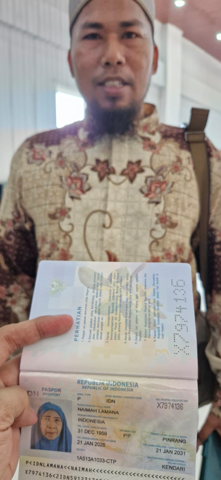 Foto serah terima