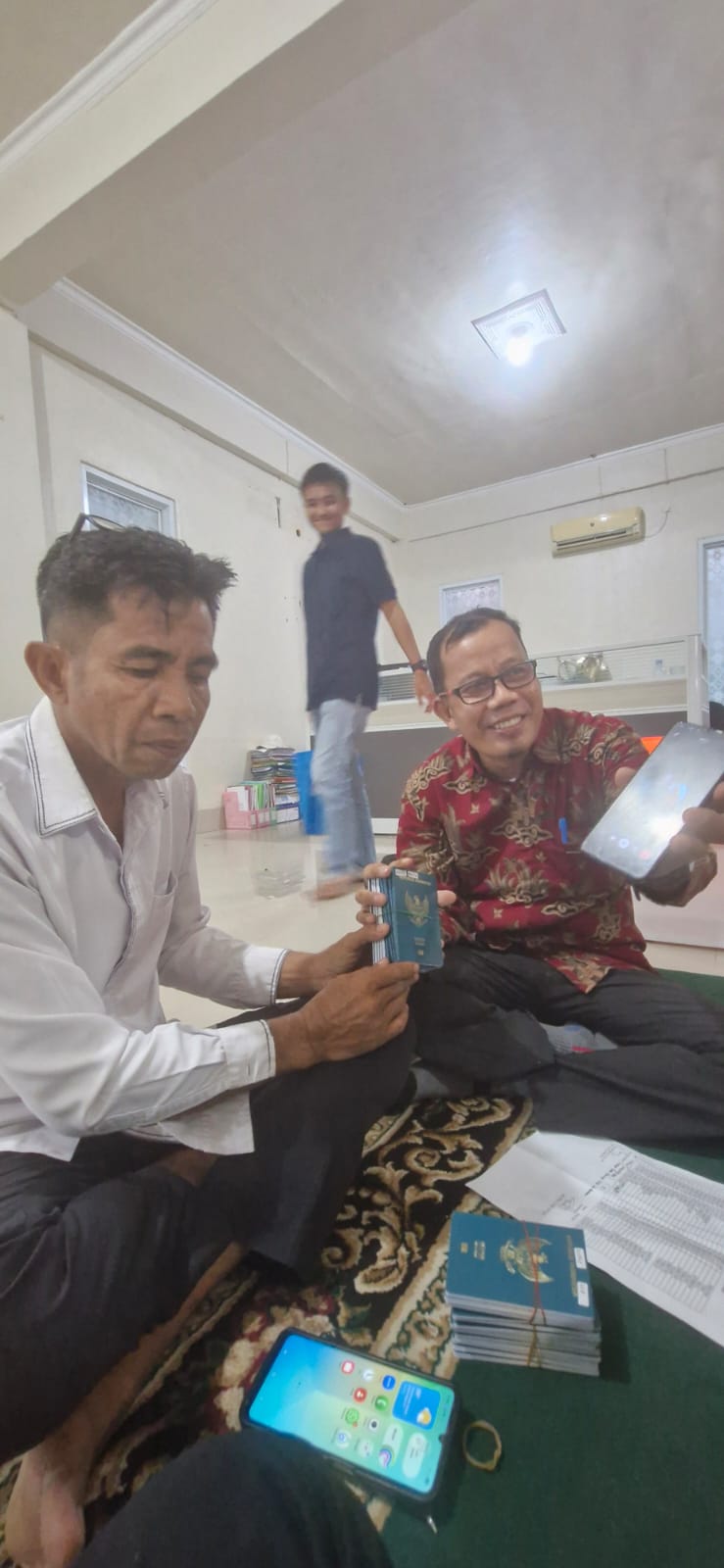 Foto serah terima