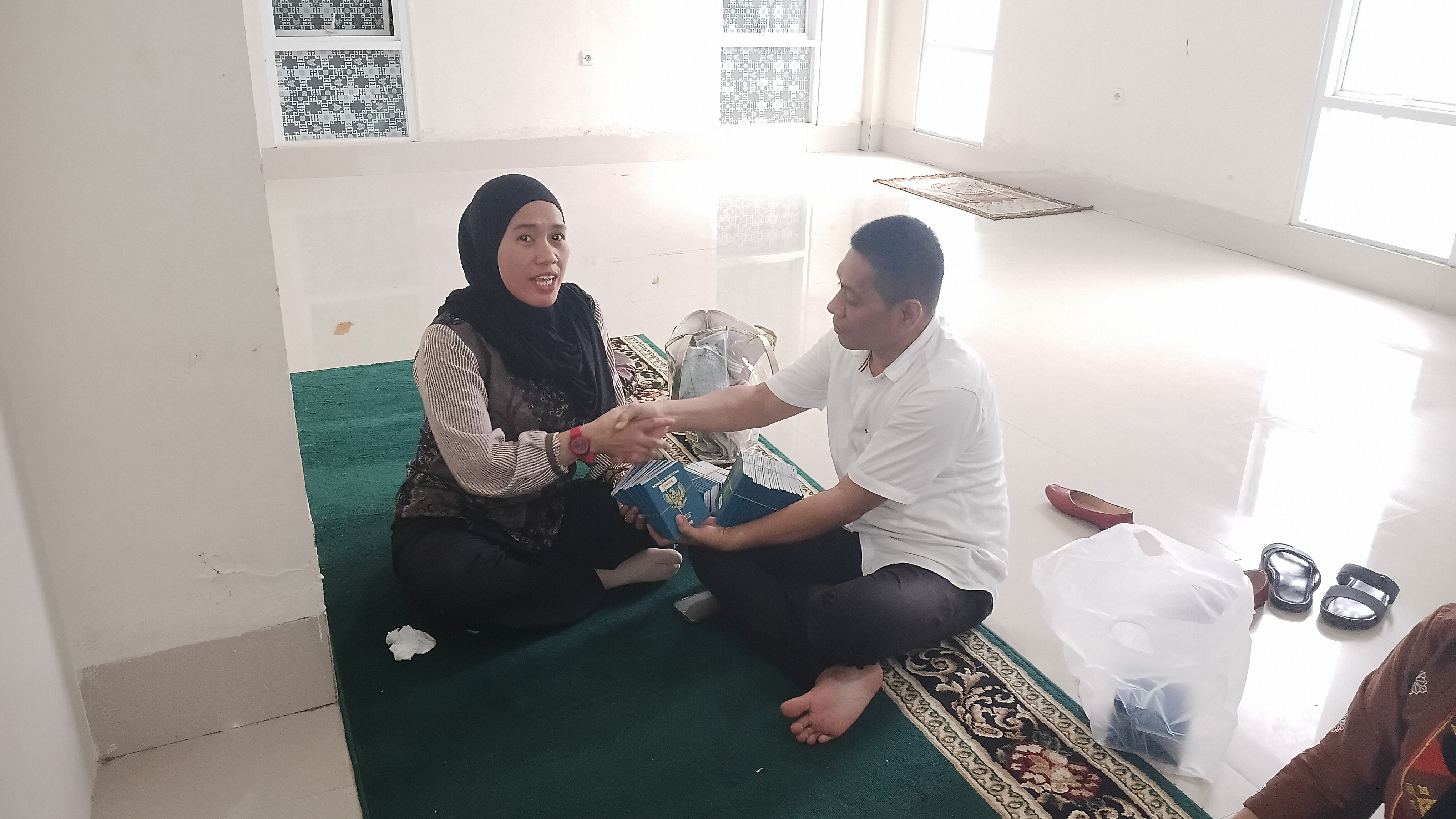Foto serah terima