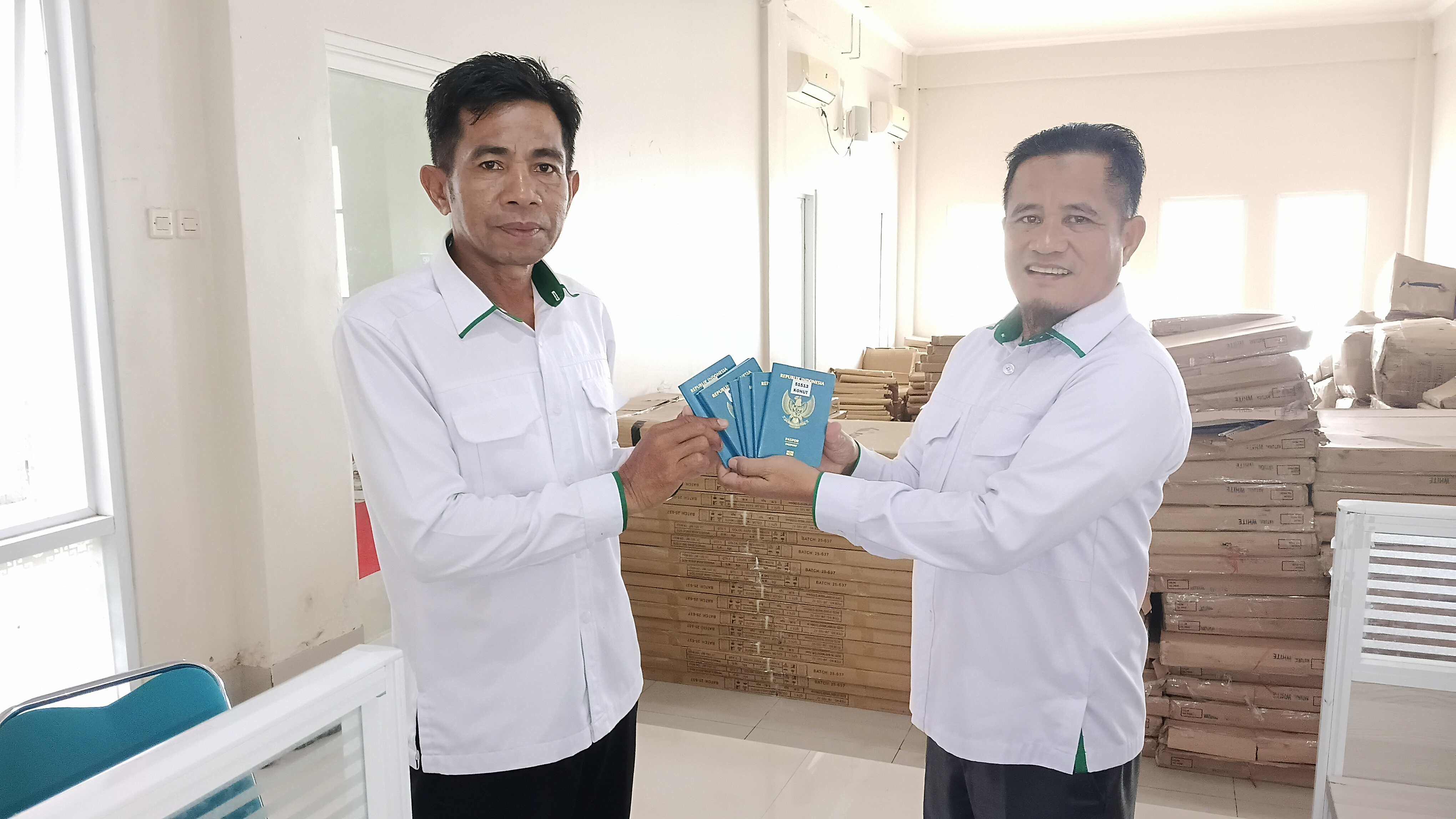 Foto serah terima