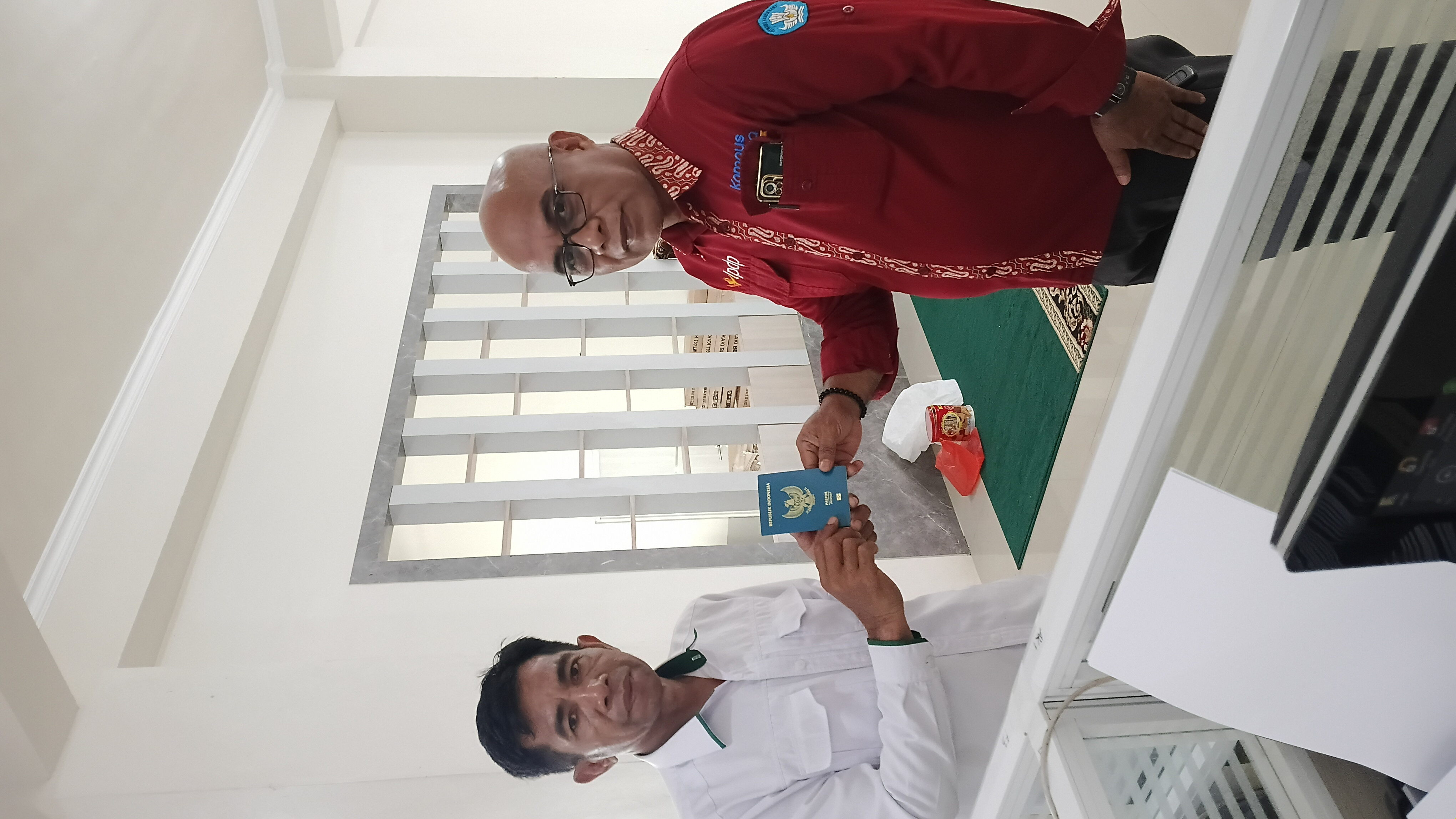 Foto serah terima