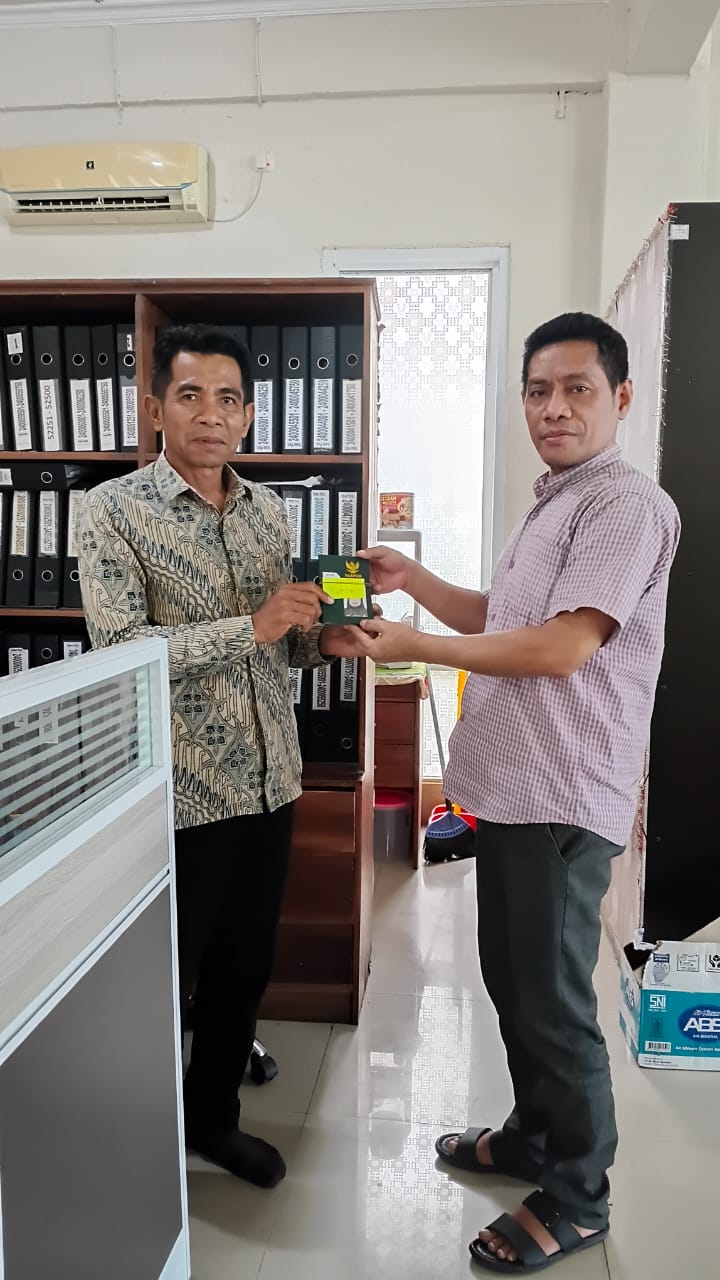 Foto serah terima