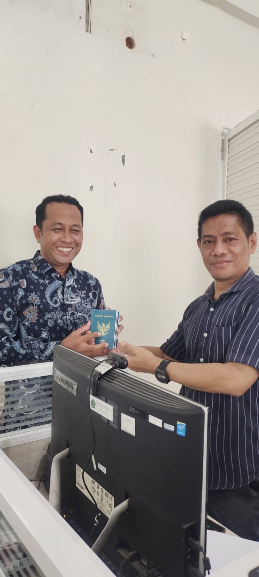 Foto serah terima