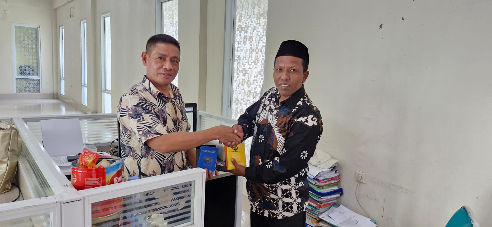 Foto serah terima