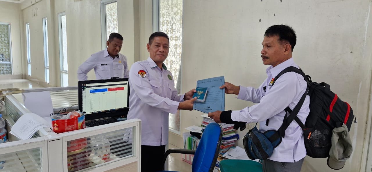 Foto serah terima