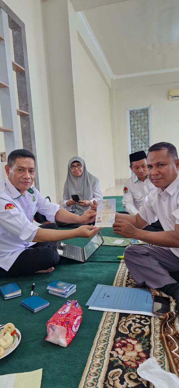 Foto serah terima